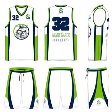 Picture of Basketball Kit Style 595 Custom