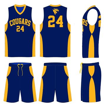 Picture of Basketball Kit Style  CCP547 Custom