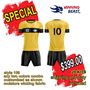 Picture of Lot of 20 Soccer Apparel (Jersey and Shorts) Custom Made for You with Numbers and Logo on Jersey. Style 109. Special