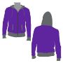 Picture of Beast Hooded Jacket Style 833 Blank