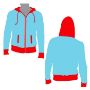 Picture of Beast Hooded Jacket Style 833 Blank