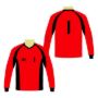 Picture of Goalie Jersey with Padded Elbows, Lightweight Fabric, US Standard Size & Full Sleeves Unisex Soccer Shirt