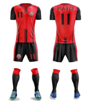 Picture of Soccer Kit Style WB 186 Custom