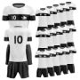 Picture of Lot of 15 Soccer Apparel (Jersey and Shorts) Custom Made for You with Numbers and Logo on Jersey. Style 109. Special