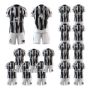 Picture of Lot of 15 Unisex Soccer Apparel (Jersey and Shorts) Custom Made for You in Any Ten Sizes with Numbers and Logo. Style 127.