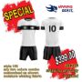 Picture of Lot of 20 Soccer Apparel (Jersey and Shorts) Custom Made for You with Numbers and Logo on Jersey. Style 109. Special