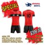 Picture of Lot of 20 Soccer Apparel (Jersey and Shorts) Custom Made for You with Numbers and Logo on Jersey. Style 109. Special
