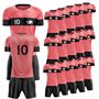 Picture of Lot of 20 Soccer Apparel (Jersey and Shorts) Custom Made for You with Numbers and Logo on Jersey. Style 109. Special