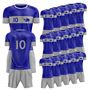 Picture of Lot of 20 Soccer Apparel (Jersey and Shorts) Custom Made for You with Numbers and Logo on Jersey. Style 109. Special