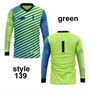 Picture of Goal Keeper Jersey with Padded Elbows, Lightweight Fabric, Sublimated Design and Full Sleeves. Unisex Soccer Shirt.
