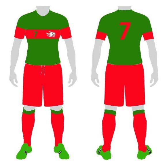 Picture of Soccer Kit Style WB109 Custom