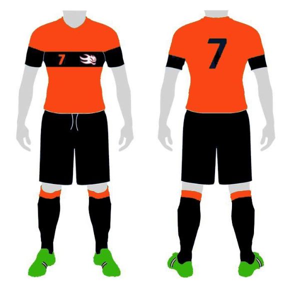 Picture of Soccer Kit Style WB109 Custom