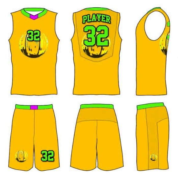 Picture of Basketball Kit Style 556 Custom