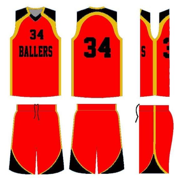 Picture of Basketball Kit Style 527 Custom