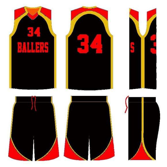 Picture of Basketball Kit Style 527 Custom