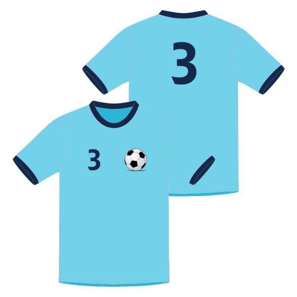 Picture of Soccer Game Jersey Style WB 620 Custom