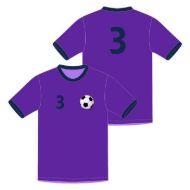 Picture of Soccer Game Jersey Style WB 620 Custom