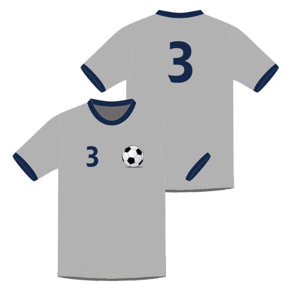 Picture of Soccer Game Jersey Style WB 620 Custom