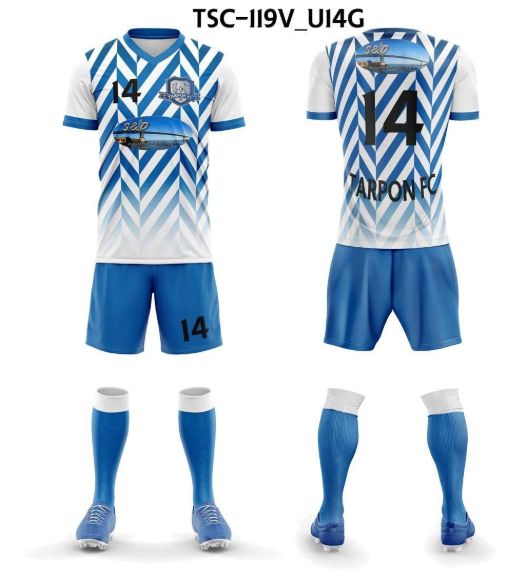 Picture of Soccer Kit Style TSC 117 Custom