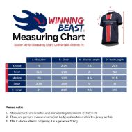 Picture of 2024-25 Paris Soccer Jersey - Moisture-Wick Polyester, US Standard Sizing with Relaxed Fit, Sublimated Design
