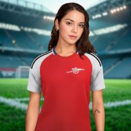 Picture of Arsenal Jersey 2024-25 Home Colors Soccer Jersey, Lightweight Play Fresh™ Fabric, US Standard Size, Unisex Fit.