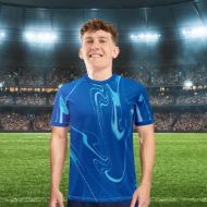 Picture of 2024/25 The Blues Soccer Jersey - Lightweight Fabric for Comfort, Unisex Fit & Smart Details - Home Colors