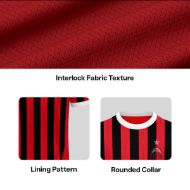 Picture of 2024-25 Milano Soccer Jersey with Play Fresh Fabric for Comfort, Long-Lasting Colors & Unisex Fit - Home Colors