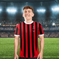 Picture of 2024-25 Milano Soccer Jersey with Play Fresh Fabric for Comfort, Long-Lasting Colors & Unisex Fit - Home Colors