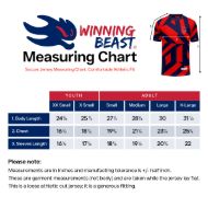 Picture of 2021-22 USA Women’s Soccer Jersey - Lightweight Sublimated Design, Interlock Play Fresh Tech, Comfortable Fit