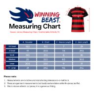 Picture of 2024-25 Flamengo Soccer Jersey - Moisture-Wick Polyester, US Standard Sizing with Relaxed Fit, Sublimated Design