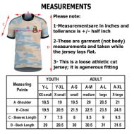 Picture of 2024-25 Munich Soccer Jersey - Moisture-Wick Polyester, US Standard Sizing with Relaxed Fit, Sublimated Design